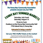 Fanny Bay 2022 Summer Market