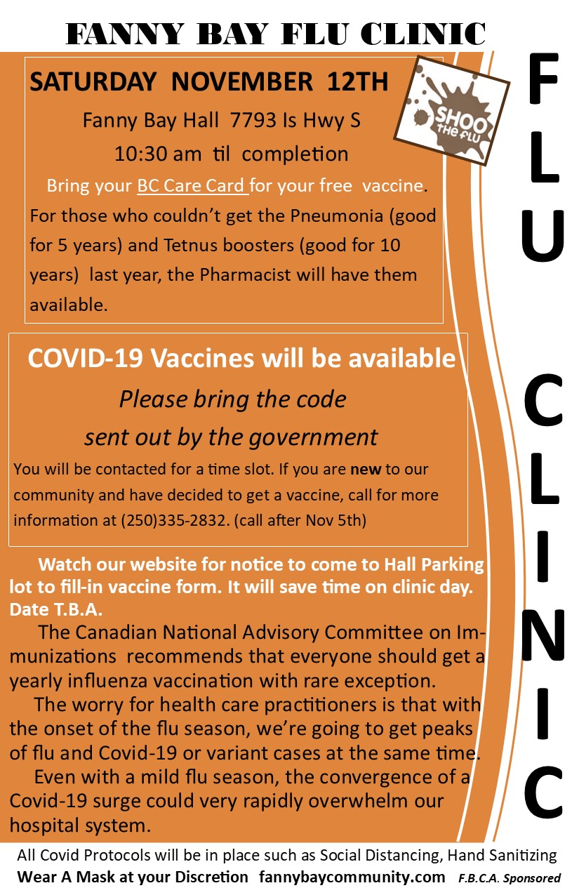 Flu and COVID-19 Immunization Clinic