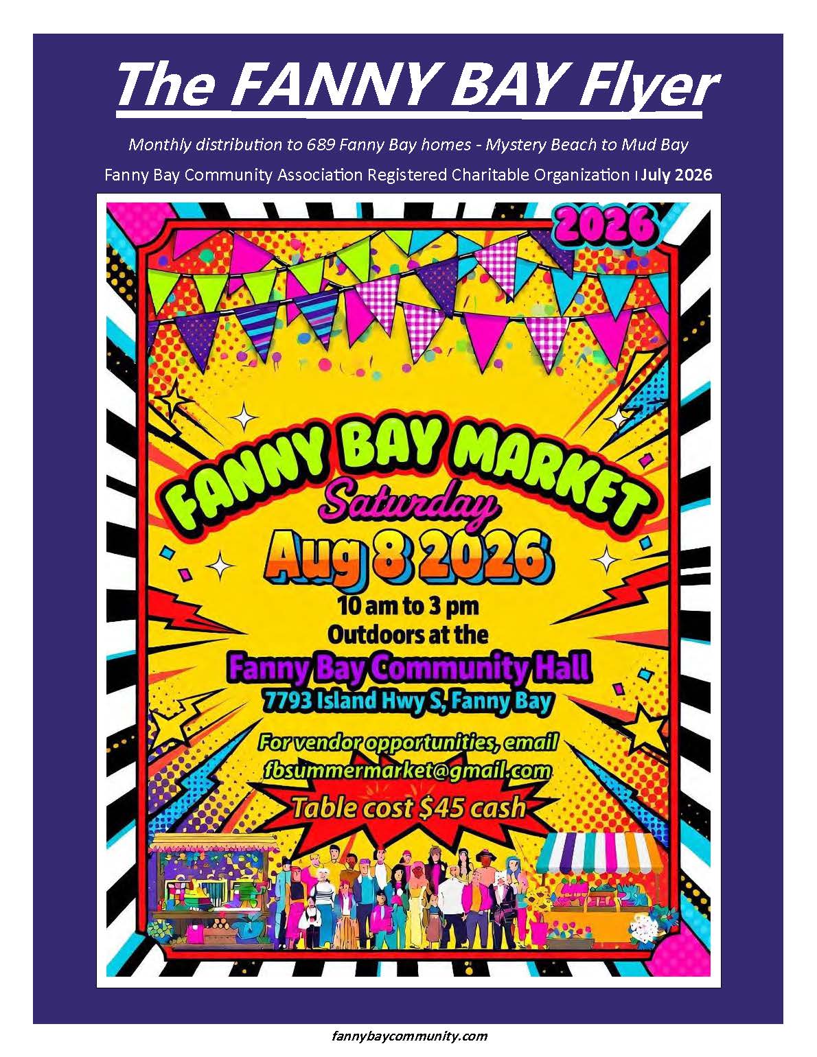 May 2026_Fanny Bay Flyer_cover Fanny Bay Flyer - December-January 2024-2025