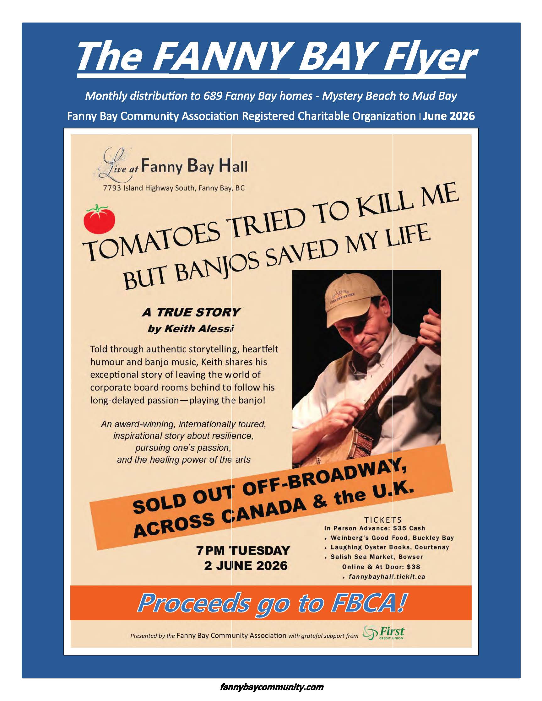 May 2026_Fanny Bay Flyer_cover Fanny Bay Flyer - December-January 2024-2025