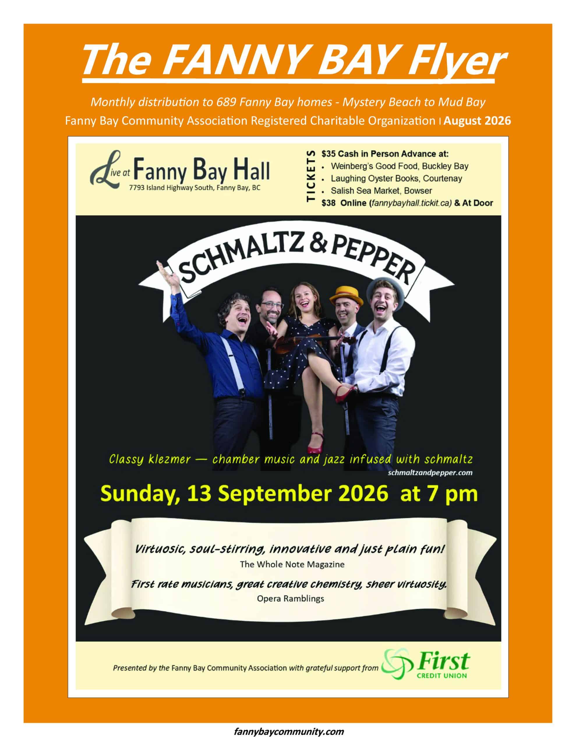 Fanny Bay Flyer - December-January 2024-2025